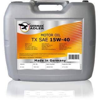 Λιπαντικό ADLER TX SAE 15W40